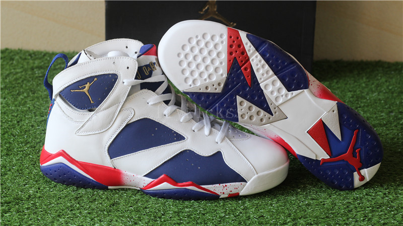 Authentic Air Jordan 7 Tinker Alternate Olympic